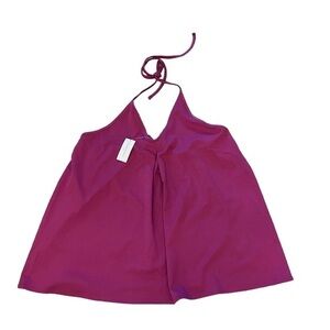 NWT Banana Republic dark pink magenta halter top